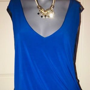 Bebe blue dress SZ SM